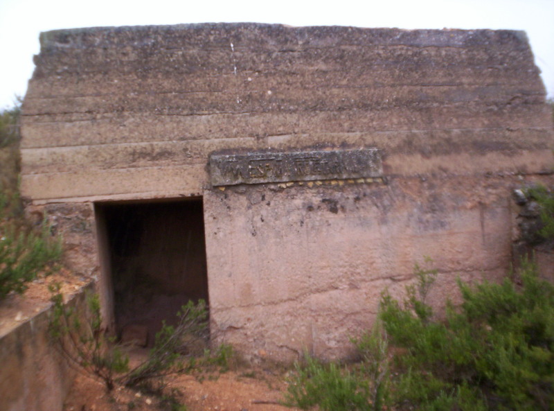 Bunkers y Fortines de la Guerra Civil en Almansa 0