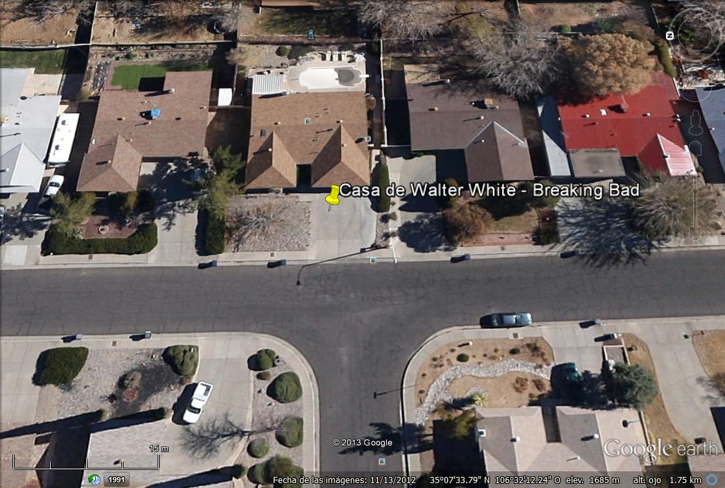 Casa de Walter White - Breaking Bad 0 - En Tiempo de Brujas 🗺️ Foro General de Google Earth