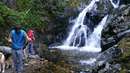 Cascada Haruwen, Ushuaia, Tierra de Fuego, Argentina 1