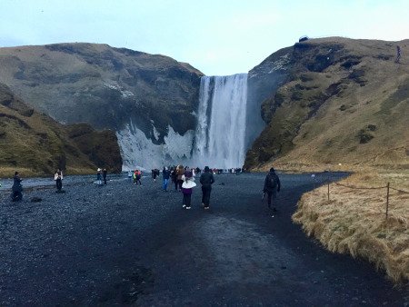 Cascada Skógafoss, Islandia 1