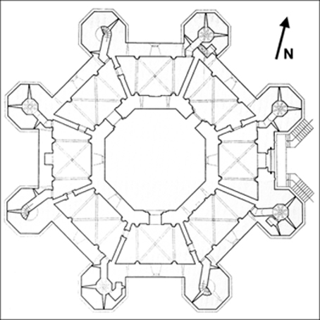 CASTEL DEL MONTE-La magia del número 8 1