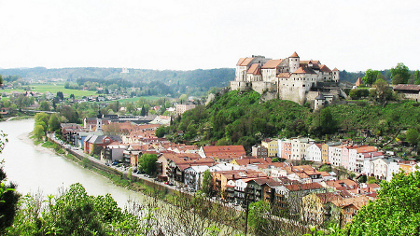 Castillo Burghausen, Baviera, Alemania 1