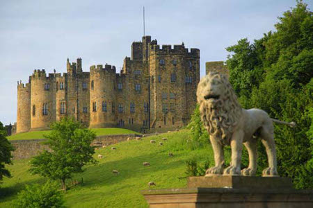 Castillo de Alnwick, Alnwick, Gran Bretaña 1