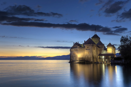 Castillo de Chillon Veytaux, Suiza 1