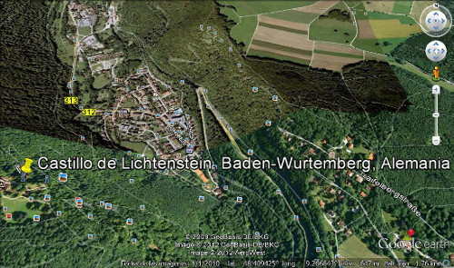 Castillo de Lichtenstein, Baden-Wurtemberg, Alemania 1