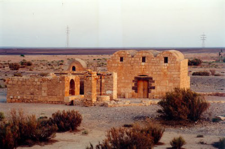 castillo de Qasr Amra, Azraq, Zarká, Jordania 0