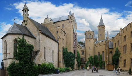 Castillo Hohenzollern, Tubinga, Alemania 1