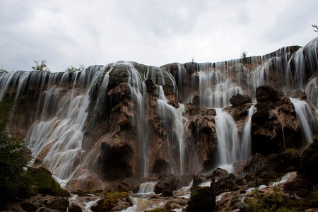 Cataratas Zhenzhu Tan, Jiuzhaigou, Sichuan, China 1