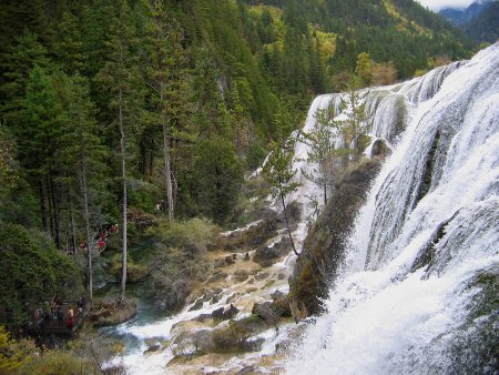 Cataratas Zhenzhu Tan, Jiuzhaigou, Sichuan, China 2