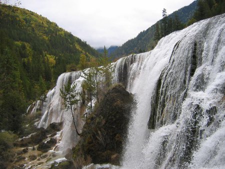 Cataratas Zhenzhu Tan, Jiuzhaigou, Sichuan, China 0