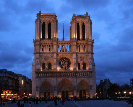 Catedral de Notre Dame, París, Francia 1