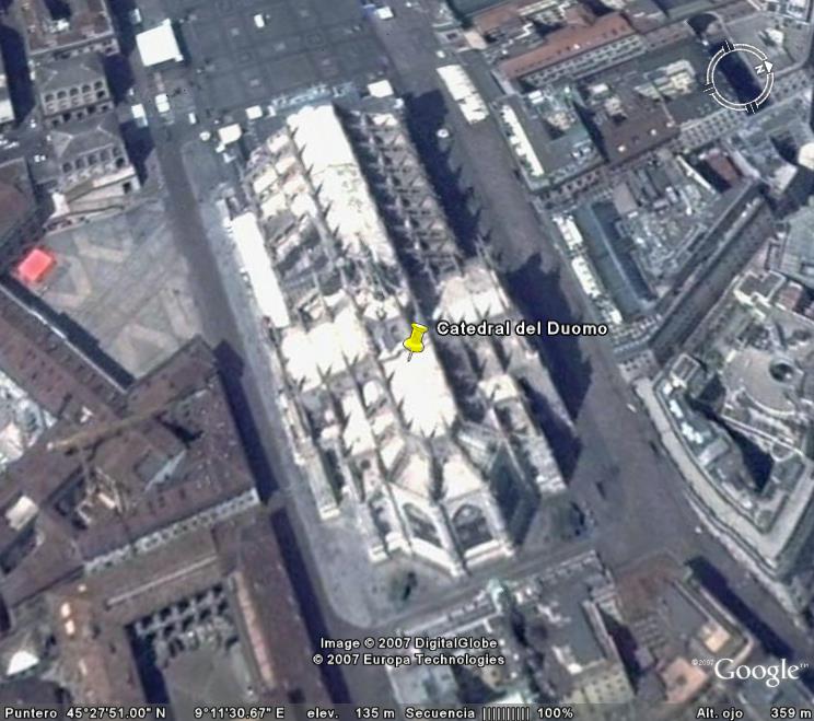 Duomo di Milano 1 - Catedral de Valencia con la torre del Miguelete 🗺️ Foro General de Google Earth