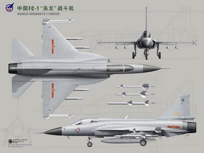 Caza J-8 chino - Aeropuertos del Mundo