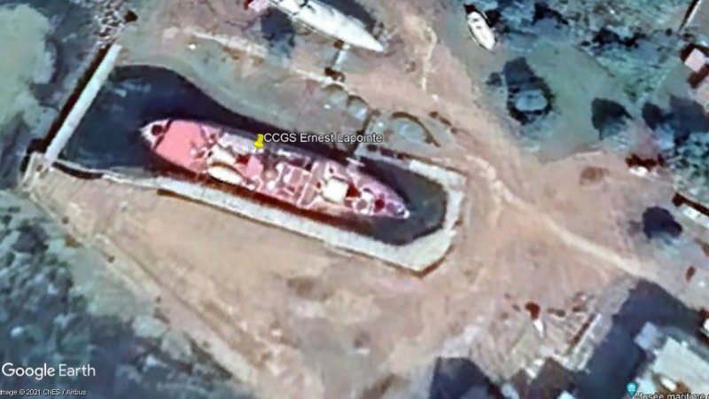 Barco a Vapor Rompehielos Ernest Lapointe 1 - Remolcador SS Wyola 🗺️ Foro General de Google Earth