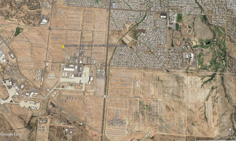 Cementerio base aérea de Davis-Monthan, Arizona 1 - Cementerios de aviones 2022 ⚠️ Ultimas opiniones