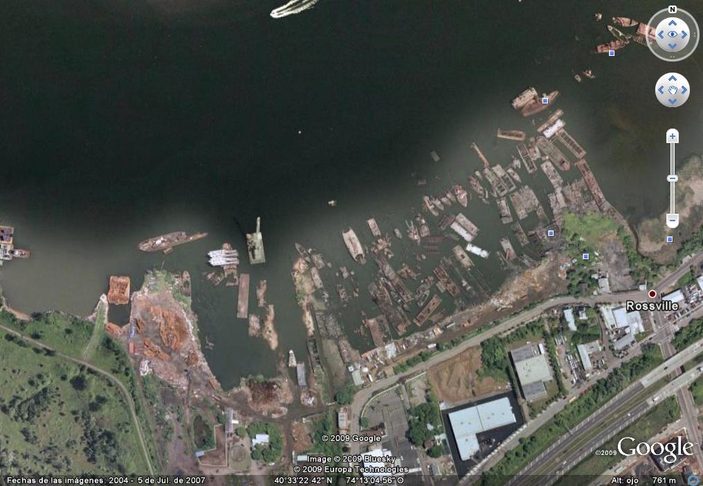 Crucero Vizcaya, hundido en 1898 en Santiago de Cuba 🗺️ Foro General de Google Earth 1