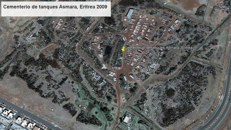 Cementerio de tanques Asmara, Eritrea 2 - Tanques Abandonados en la Guerra de los 6 días (1967) 🗺️ Foro Belico y Militar