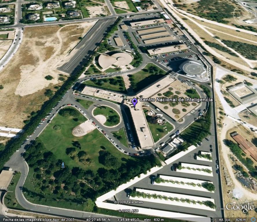 Centro Nacional de Inteligencia - Sitios Censurados de España en Google Earth 🗺️ Foros de Google Earth y Maps