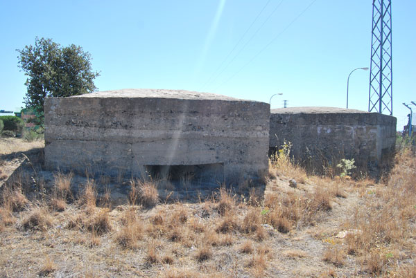 Fortines del Cerro de los Gamos, en Pozuelo - Defensas de Madrid en la Guerra Civil