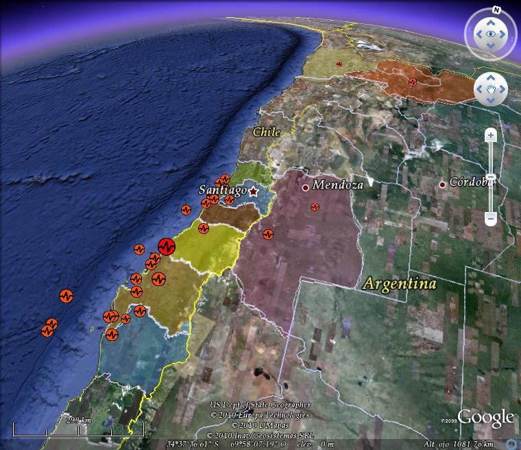 Sismos en Chile 0