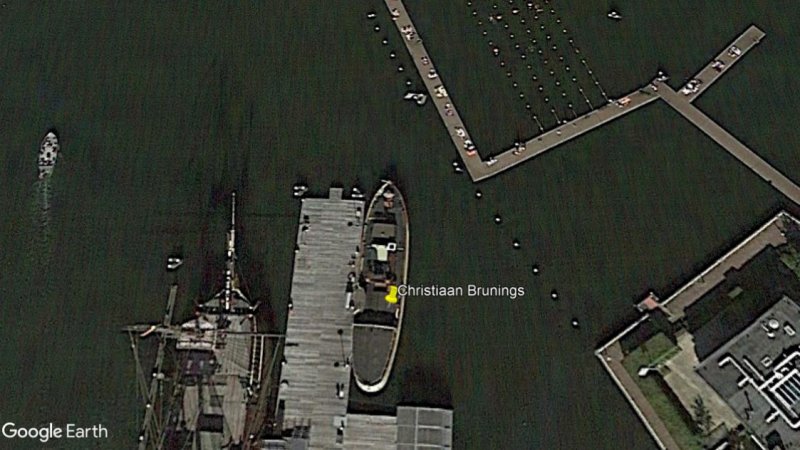 Barco a Vapor Christiaan Brunings 1 - Barcos a Vapor Remolcadores del Astillero de Kanavansuun 🗺️ Foro General de Google Earth