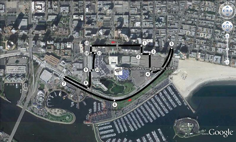 Circuito callejero de Long Beach 1 - Circuito de Formula 1 Gran Premio de Australia 🗺️ Foro Deportes y Aficiones