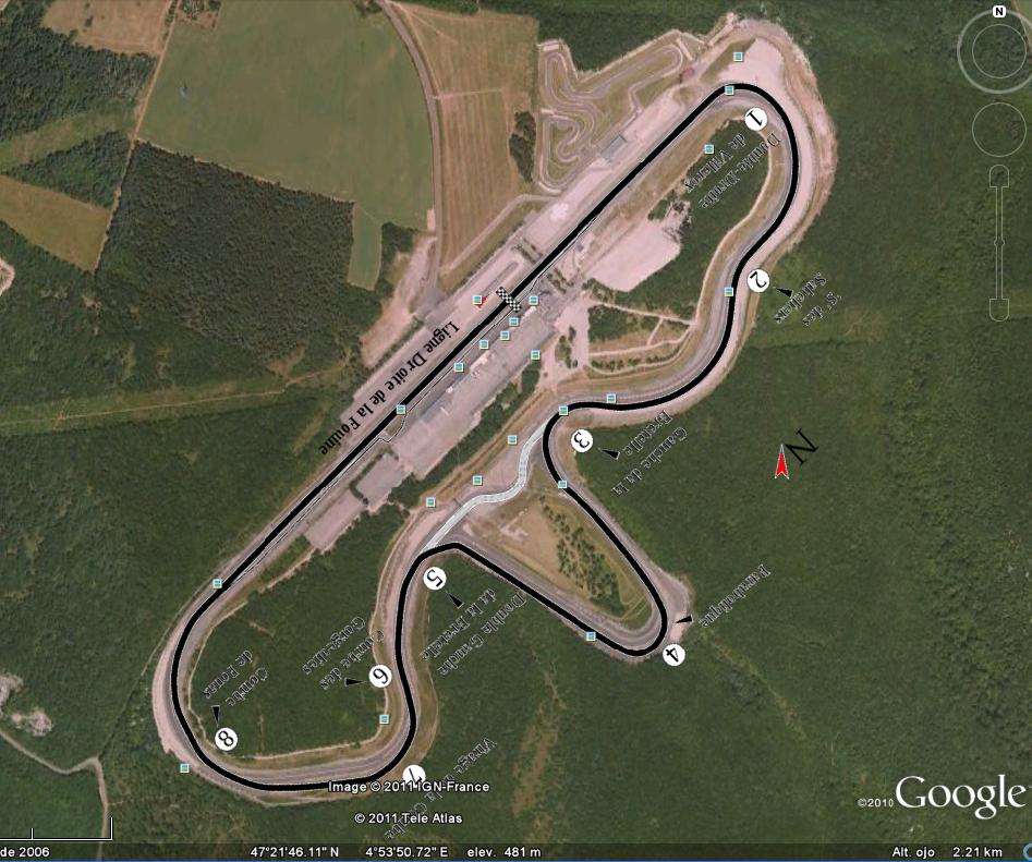 Circuito Dijon-Prenois 1 - Gran Premio F1 de Rusia - Sochi 🗺️ Foro Deportes y Aficiones