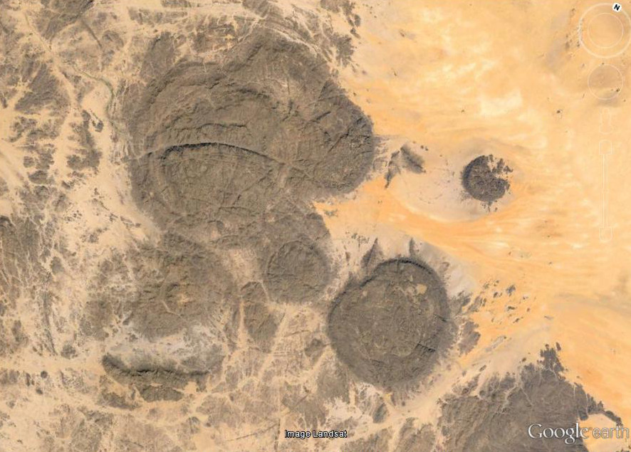 Circunferencias en el desierto del Sahara - Mapungubwe National Park - Sudafrica 🗺️ Foro General de Google Earth