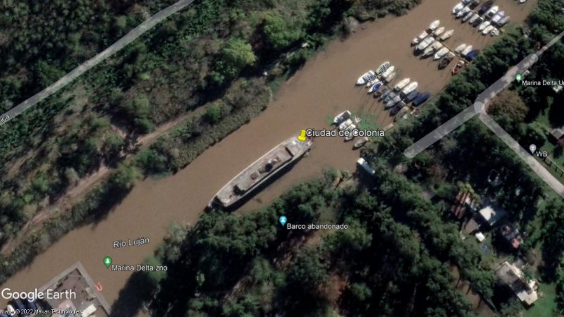 Barco Ciudad de Colonia (Abandonado) 1 - SS Frisco 🗺️ Foro General de Google Earth