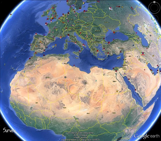 Actualizacion de las imagenes en Google Earth