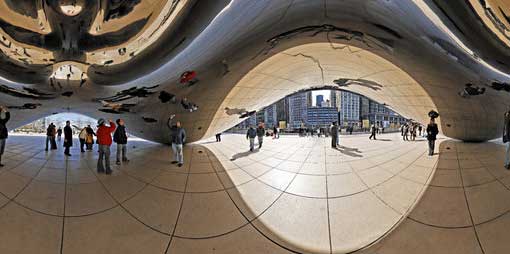 Cloud Gate, una gota gigante 0