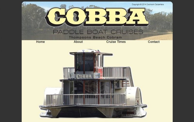 Cobba Paddle Steamer, Australia 0 - Barcos Rueda de Paleta o Vapor de ruedas