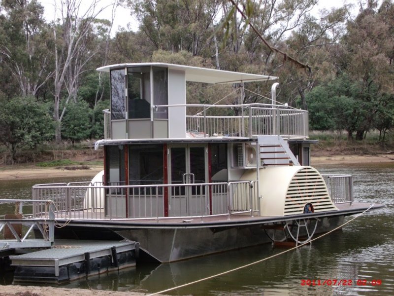 Cobba Paddle Steamer, Australia 1 - Barcos Rueda de Paleta o Vapor de ruedas