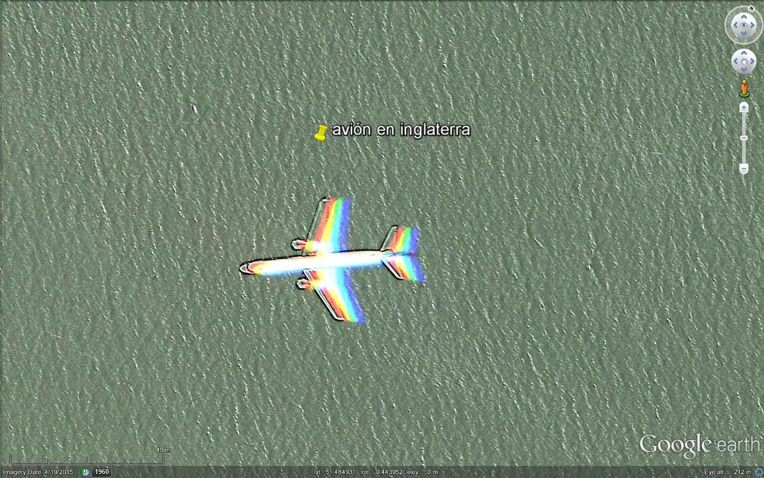 Aviones volando cerca de Londres 🗺️ Foro General de Google Earth 1