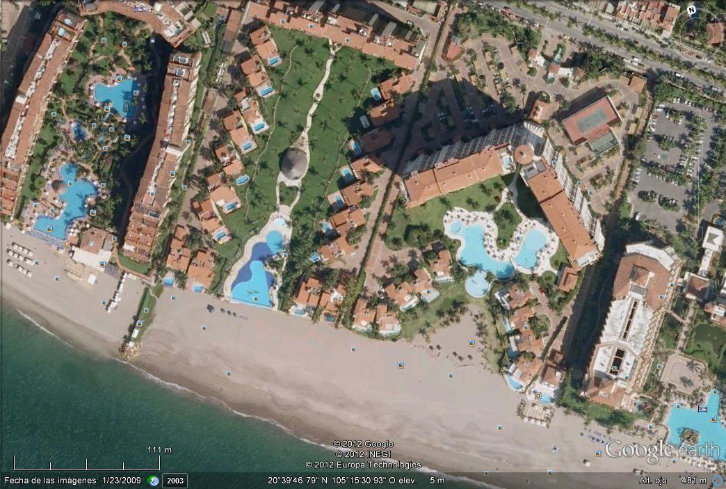 Piscinas Complejos hoteleros Puerto Vallarta 0 - Parque del Mediterráneo - Ceuta 🗺️ Foro General de Google Earth