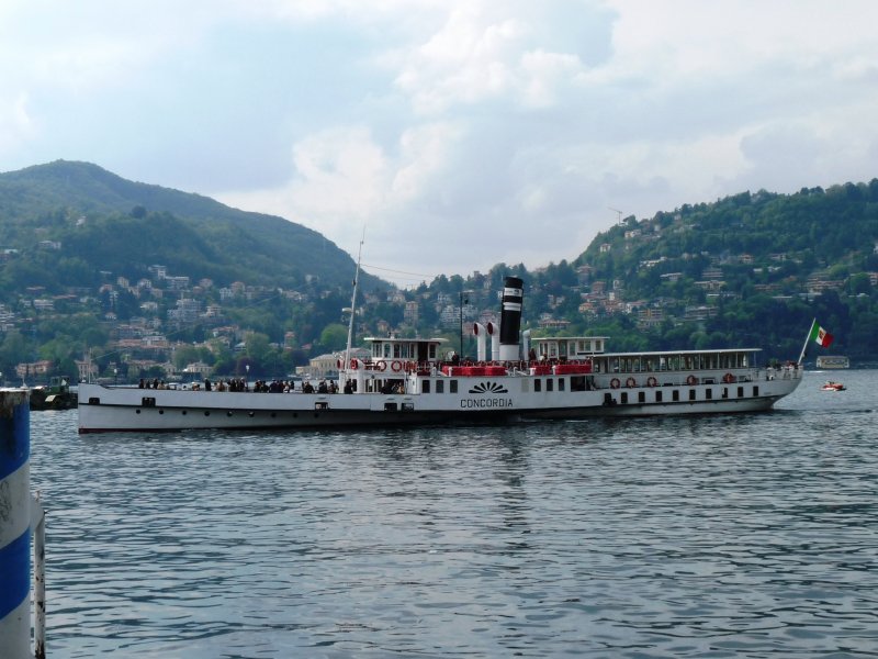 Concordia Paddle Steamer, Italia 0 - Barcos Rueda de Paleta o Vapor de ruedas