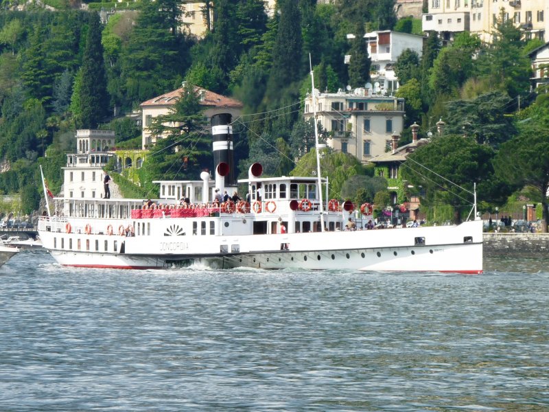 Concordia Paddle Steamer, Italia 2