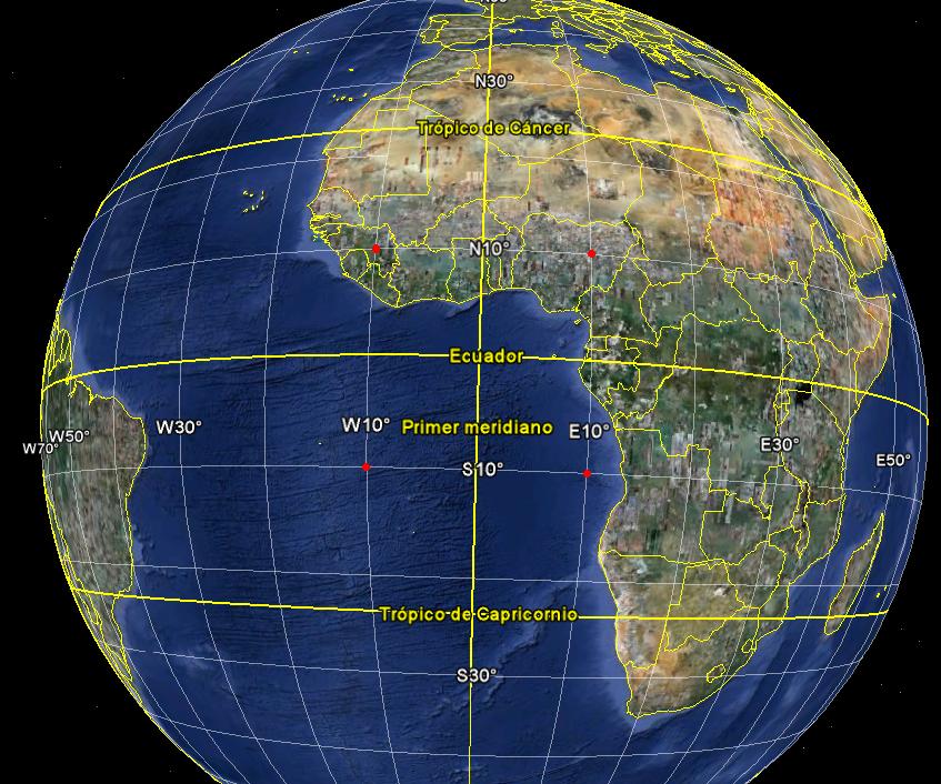 Centros geográficos de los países del mundo