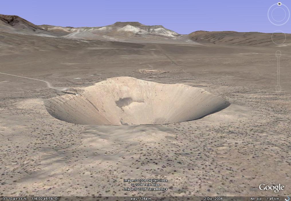 Crater de Bomba Atomica, Nevada 🗺️ Foro América del Norte