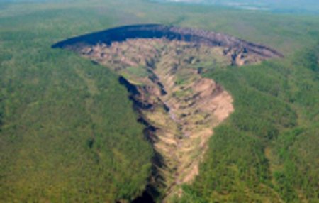 Crater Batagaika, Sajá, Rusia 0