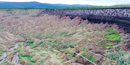 Crater Batagaika, Sajá, Rusia 1