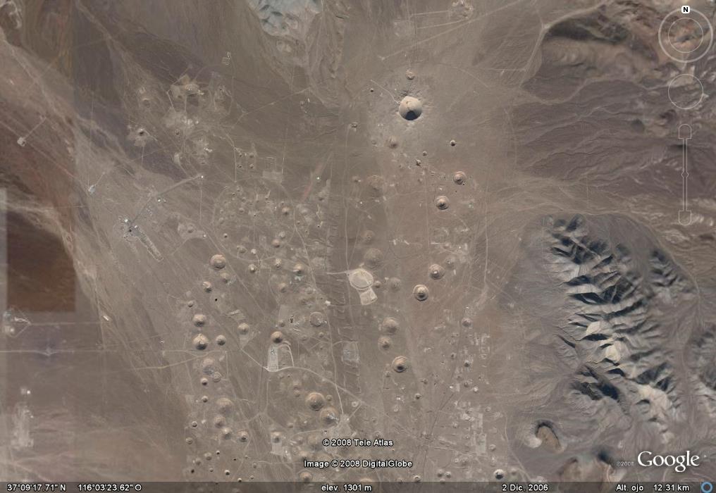 Crater de Bomba Atomica, Nevada 🗺️ Foro América del Norte 0