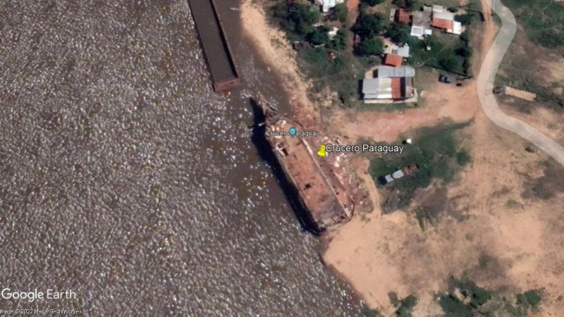 Actualización Crucero Paraguay 1 - Barco Ciudad de Colonia (Abandonado) 🗺️ Foro General de Google Earth