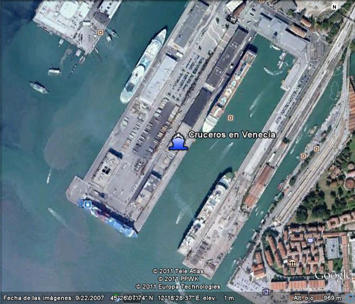 Cruceros en Venecia 1 - Grandes Barcos, quien da mas?