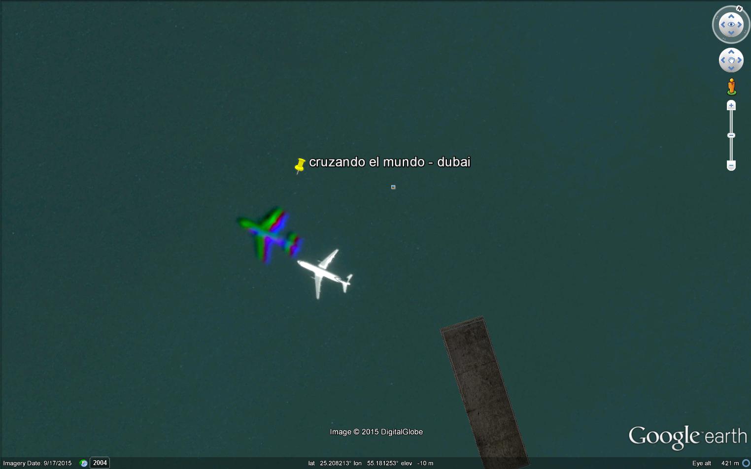 Avion con sombra de colores - Moscu 🗺️ Foro General de Google Earth 1