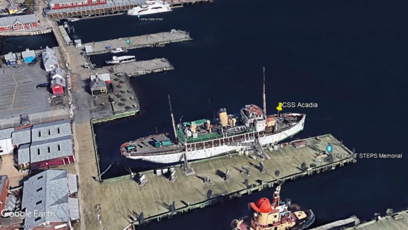 CSS Acadia (Barco a Vapor Oceanográfico) 1