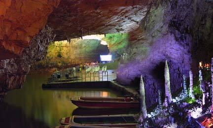 cueva de Huanglong, joya natural , Sichuan, China 0