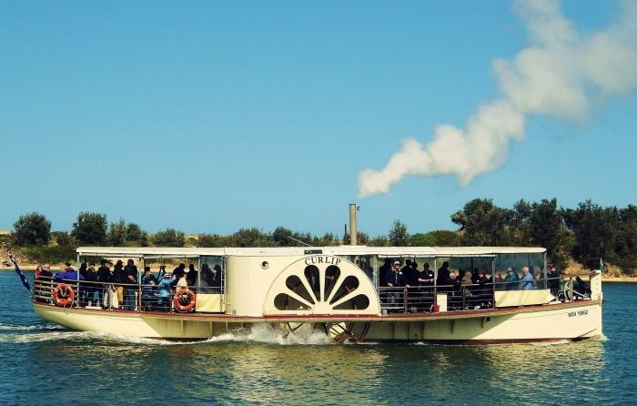 Curlip, Paddle Steamer, Australia 0 - Pride of the Murray, barco de paletas, Australia 🗺️ Foro General de Google Earth