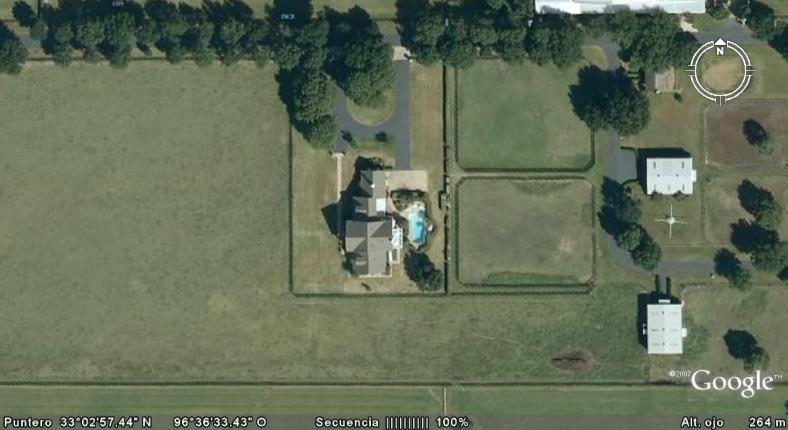 South Fork, residencia de J.R.Ewing, Serie Dallas 1 - La casa de José Luis Moreno 🗺️ Foro General de Google Earth