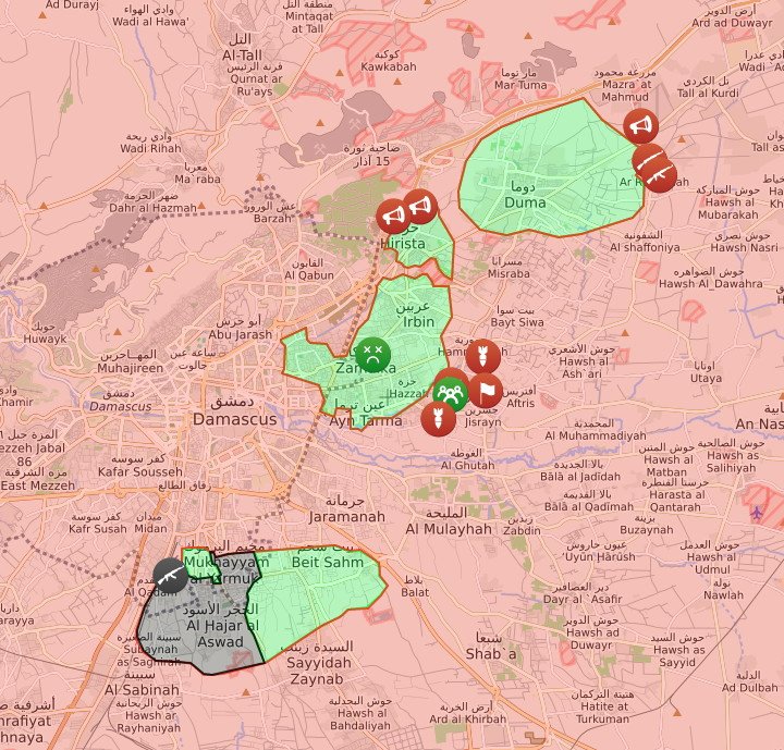 Afrin y Damasco a 18-03-2018 1